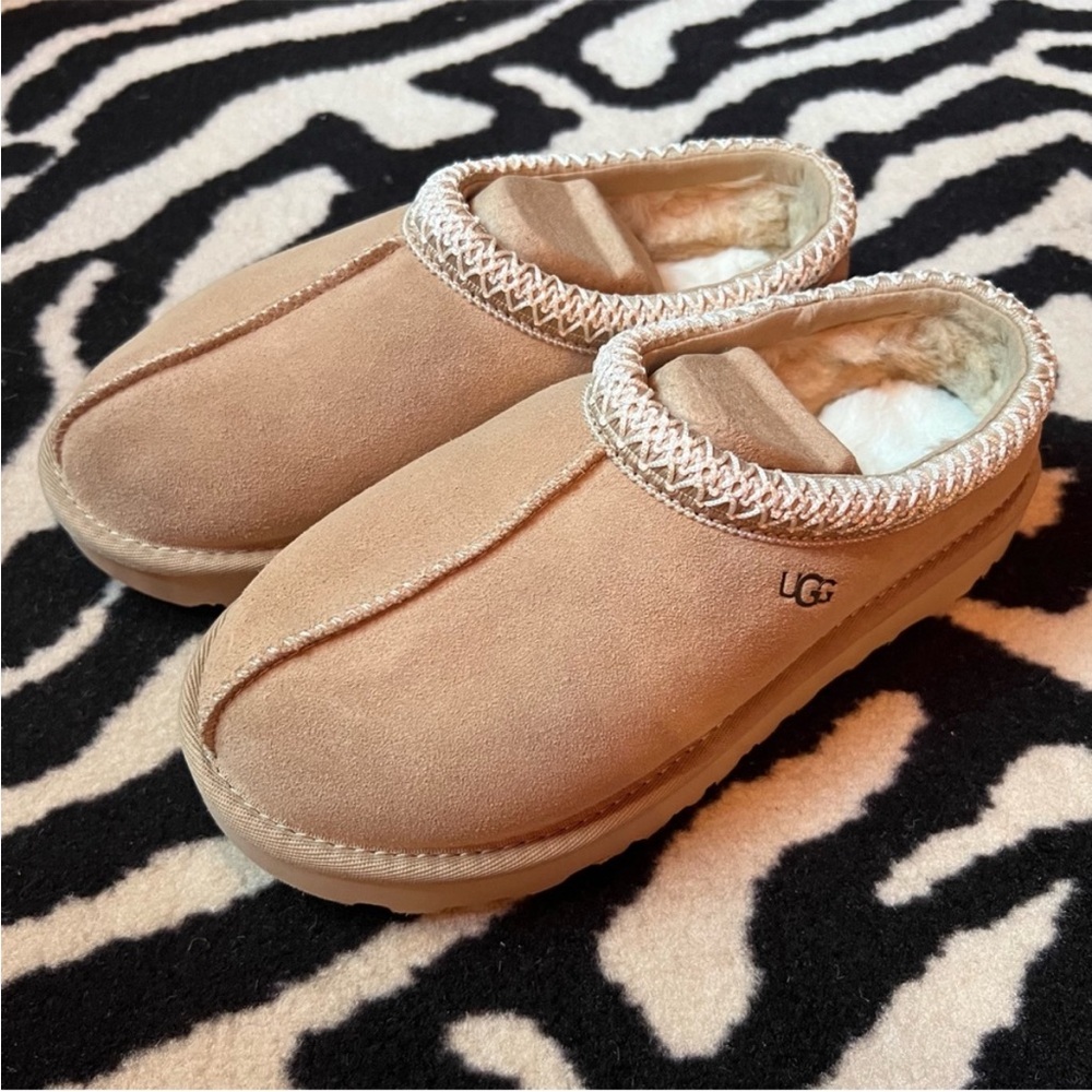 NWT UGG Tasman Slipper Clog Mustard Seed Women’s Size 6 - Picture 9 of 15